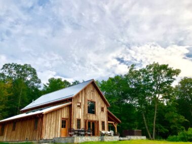 Timber Frame Barn in Catskills