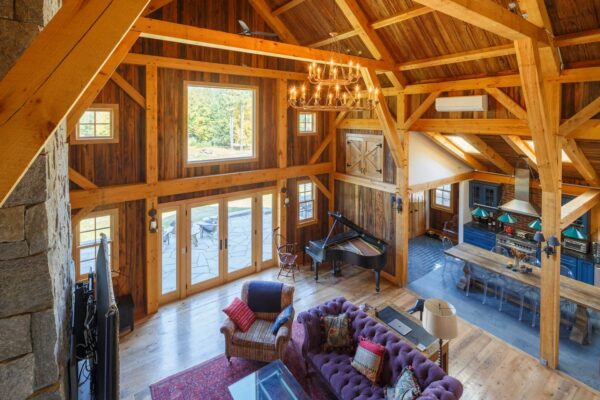 Catskills Timber Frame Barn Home