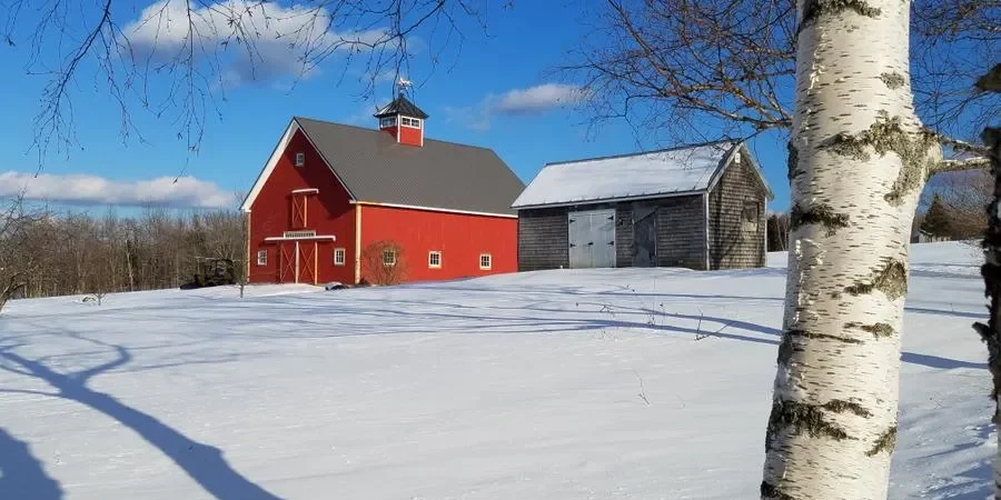 Image of the Beaver Bank Bank in Winter