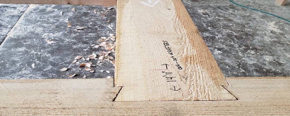 Timber Framing Joinery Dovetail