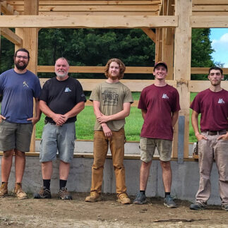 2024 Kennebec Timber Framing Team