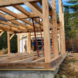 Little Carriage House With Timber Frame