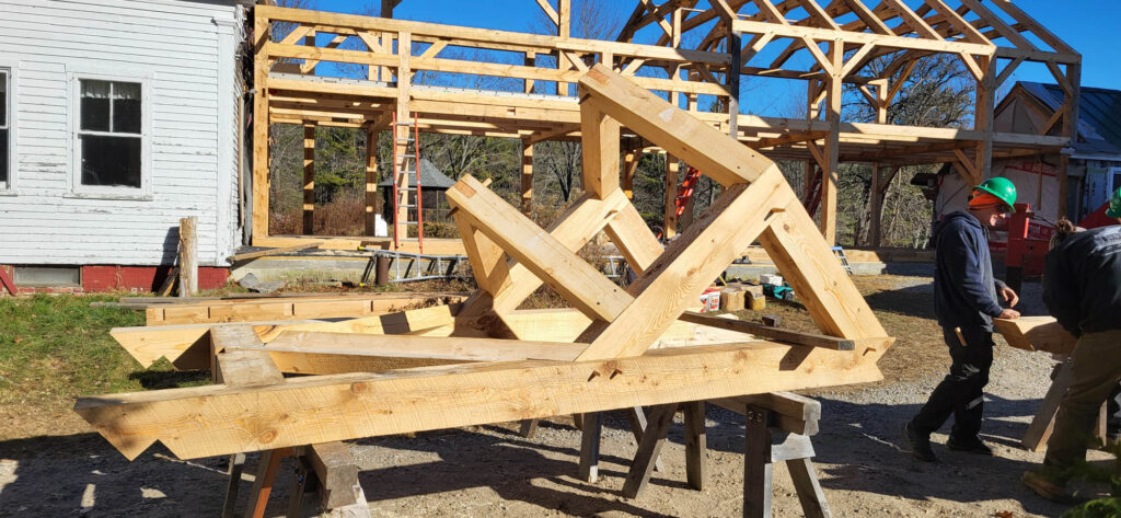 Little Carriage House - Kennebec Timber Framing