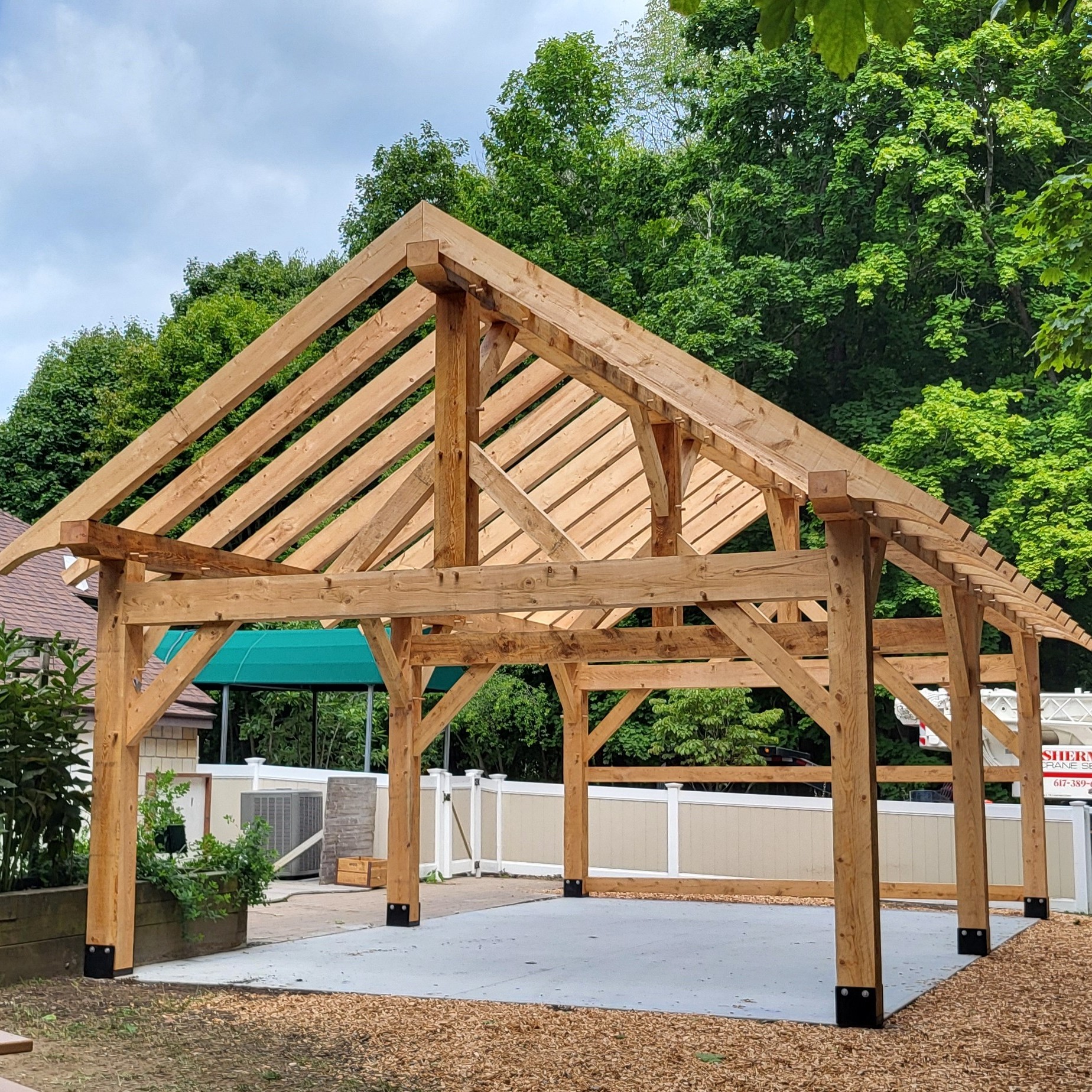 Timber Frame Pavilion square crop